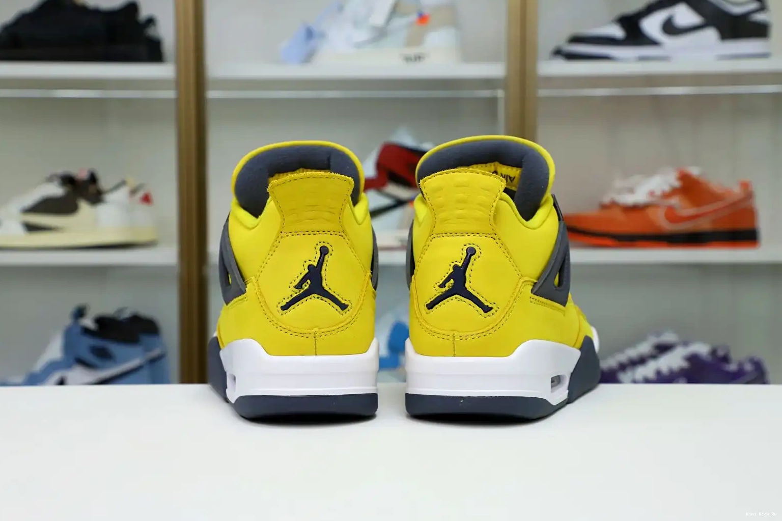 2021 JORDAN RETRO 4 JORDAN 'LIGHTNING' Kimikick AIR AIR 0514